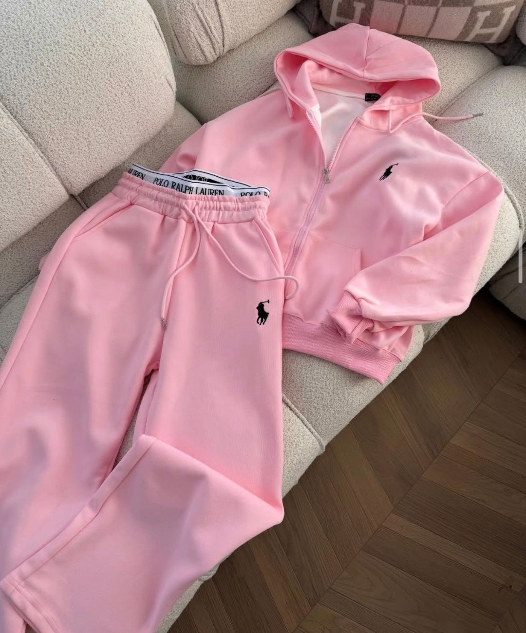 Everyday Comfort Zip-Up Tracksuit Set