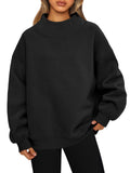 Everyday Oversized Turtleneck Pullover Comfort